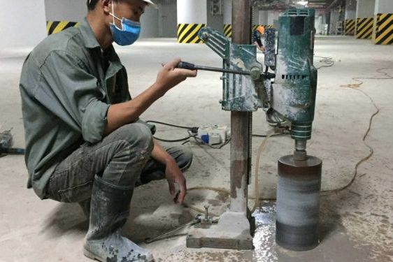 Khoan rút lõi bê tông Hà Nội
